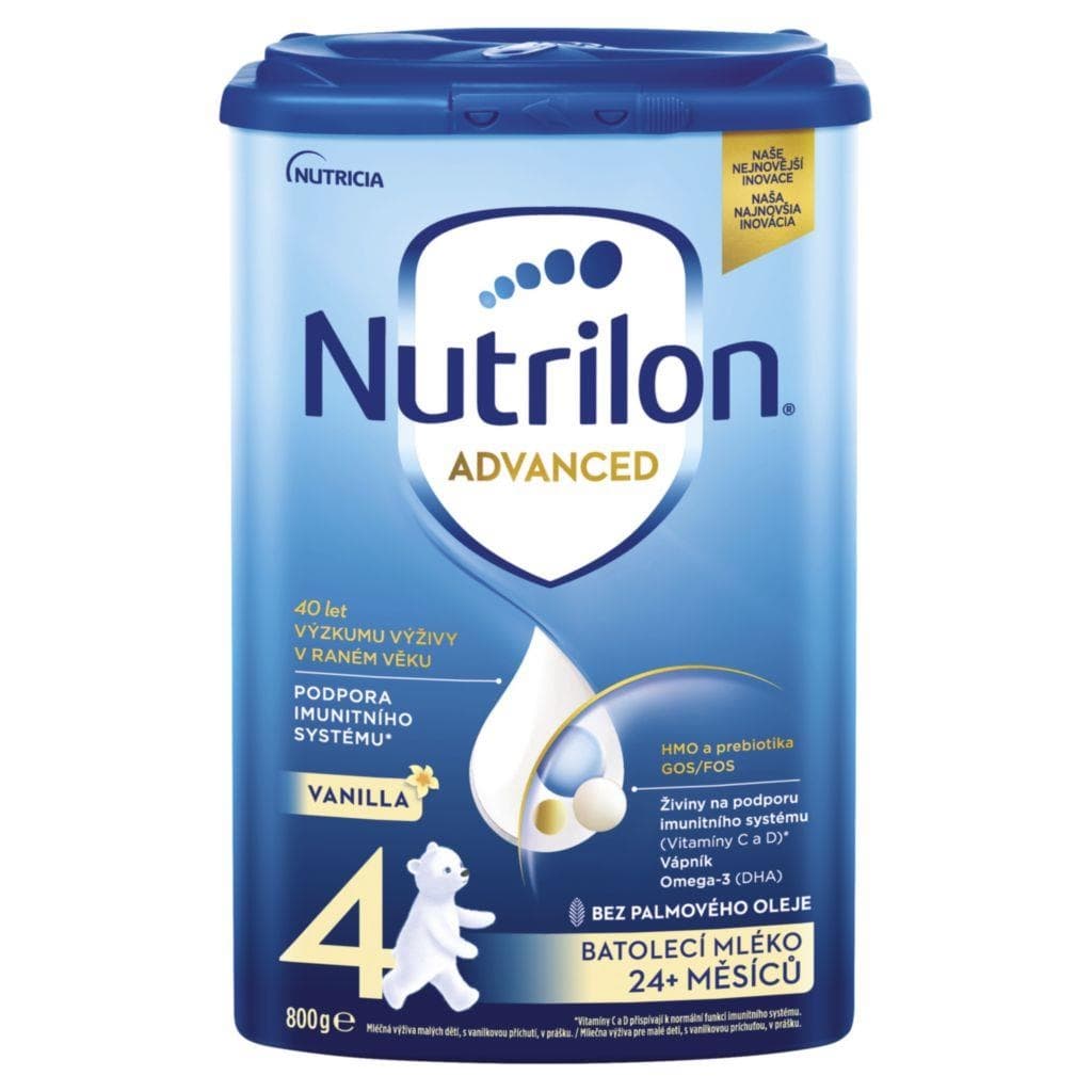 Nutrilon 4 Pronutra Vanilka batolecí mléko s vanilkovou příchutí od ukončeného 24 měsíce 800 g