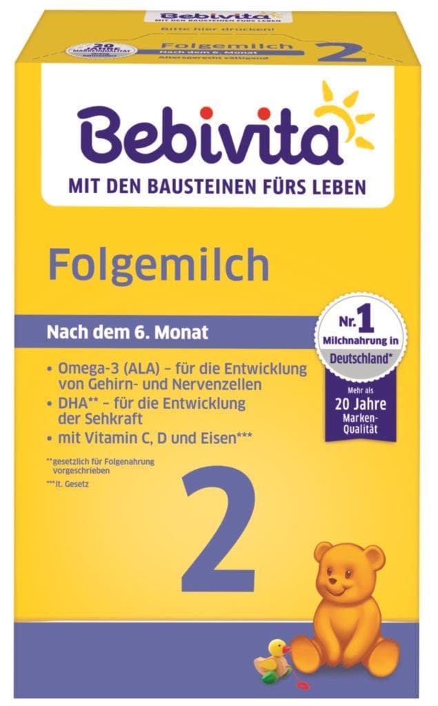 Bebivita 2 Kojenecké mléko 500 g