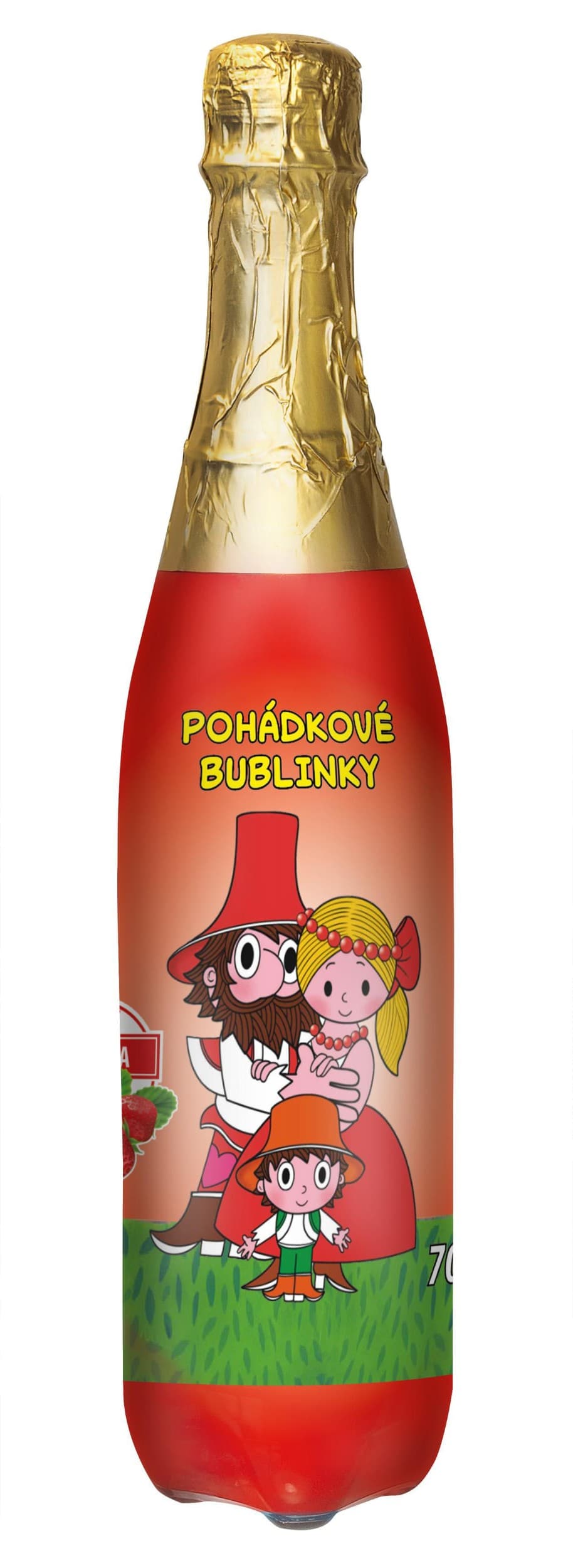 Pohádkové bublinky Jahoda 0,7l