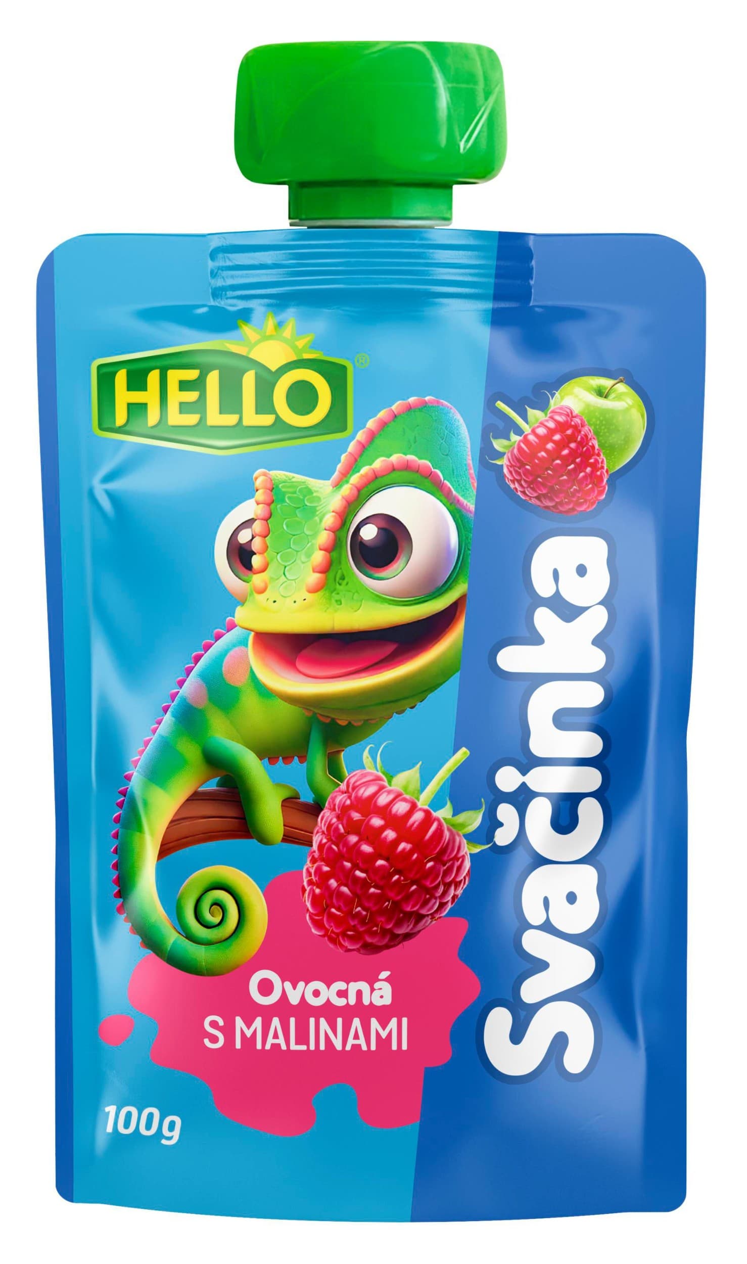 Hello Ovocná přesnídávka malina 100 g