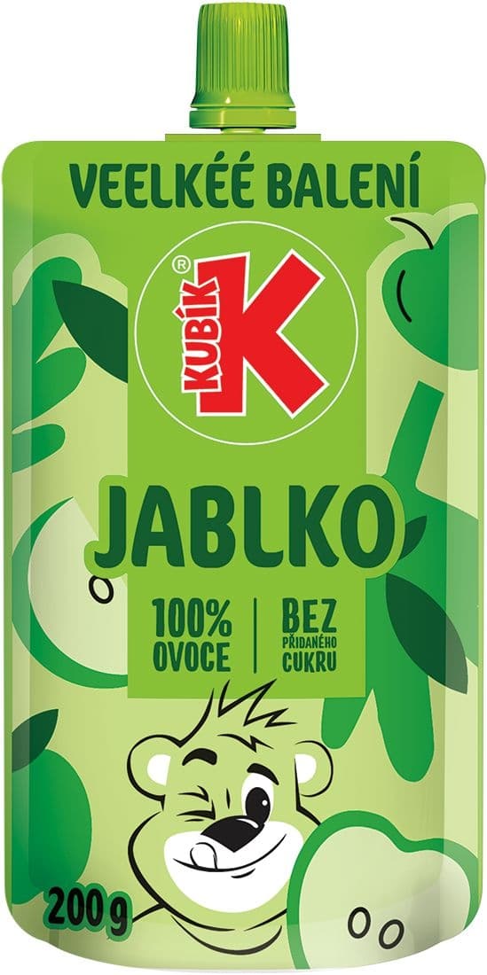Kubík Kapsička 100% jablko 200 g
