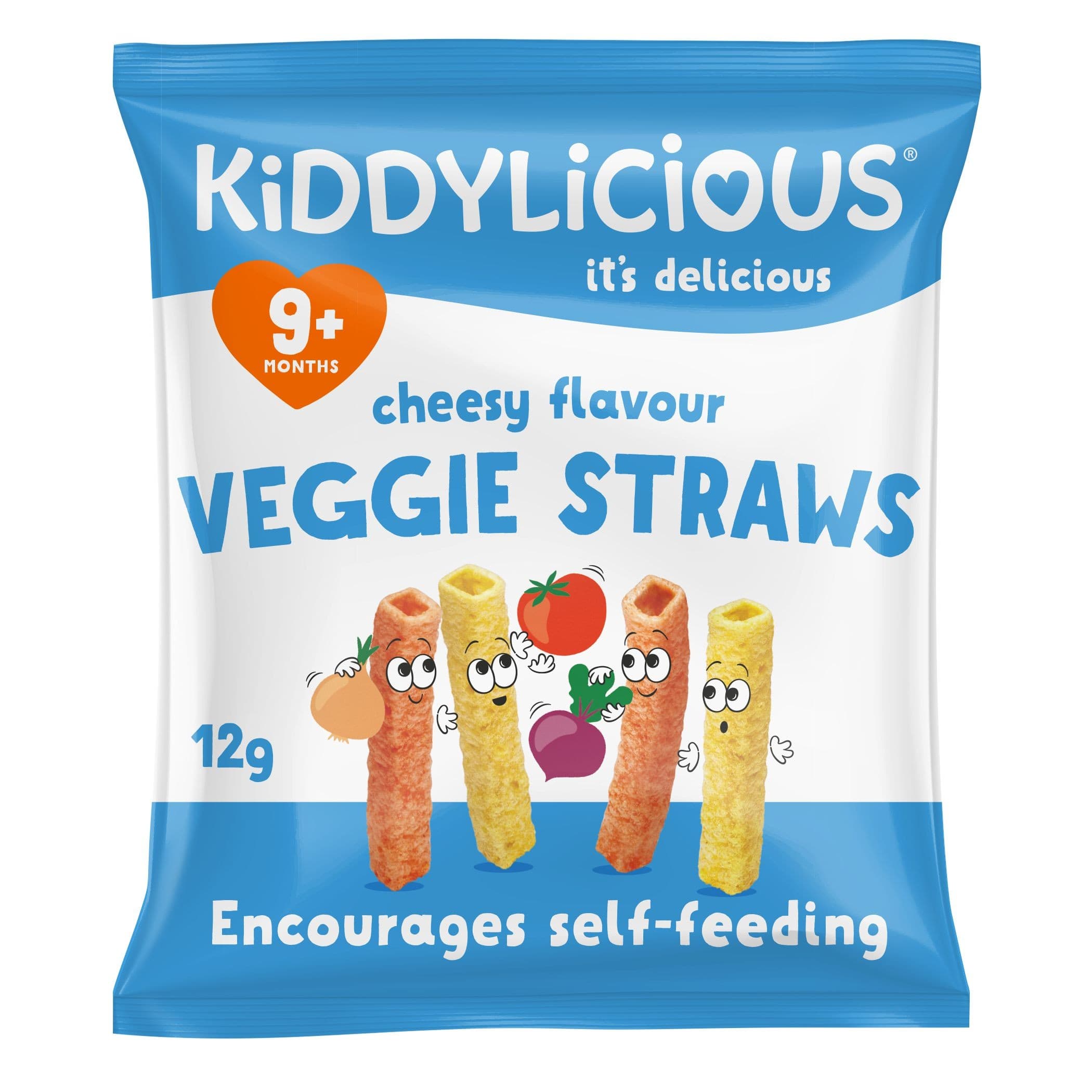 Kiddylicious Tyčinky se sýrovou příchutí 12g