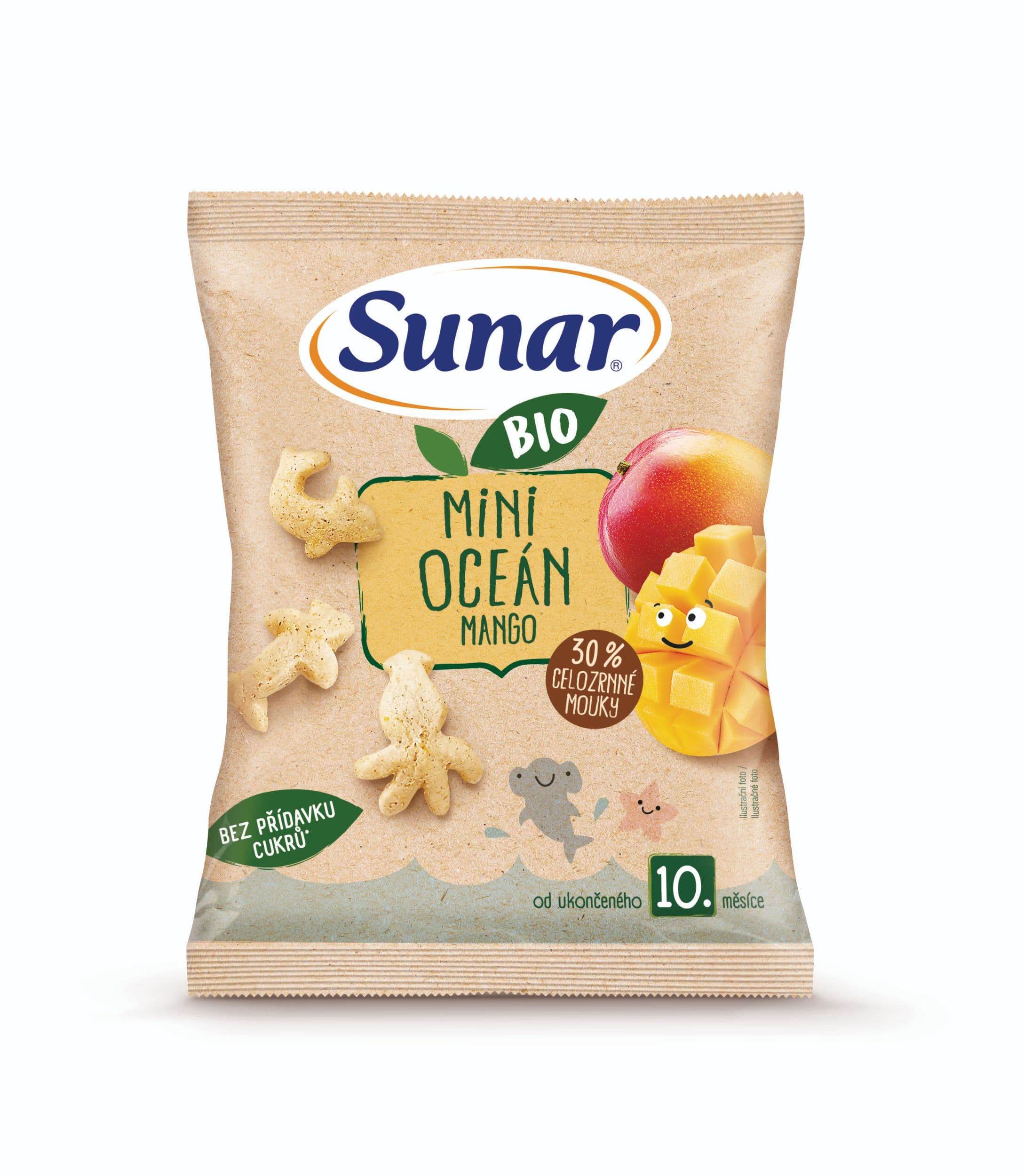 Sunar BIO Křupky mini oceán mango 18 g