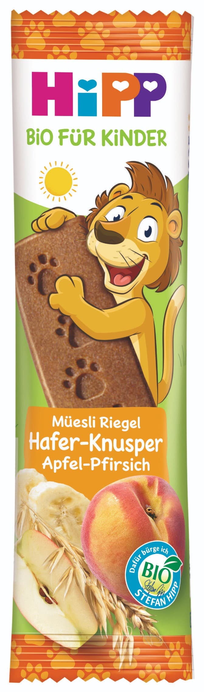 HiPP BIO müsli tyčinka jablko-broskev 20 g
