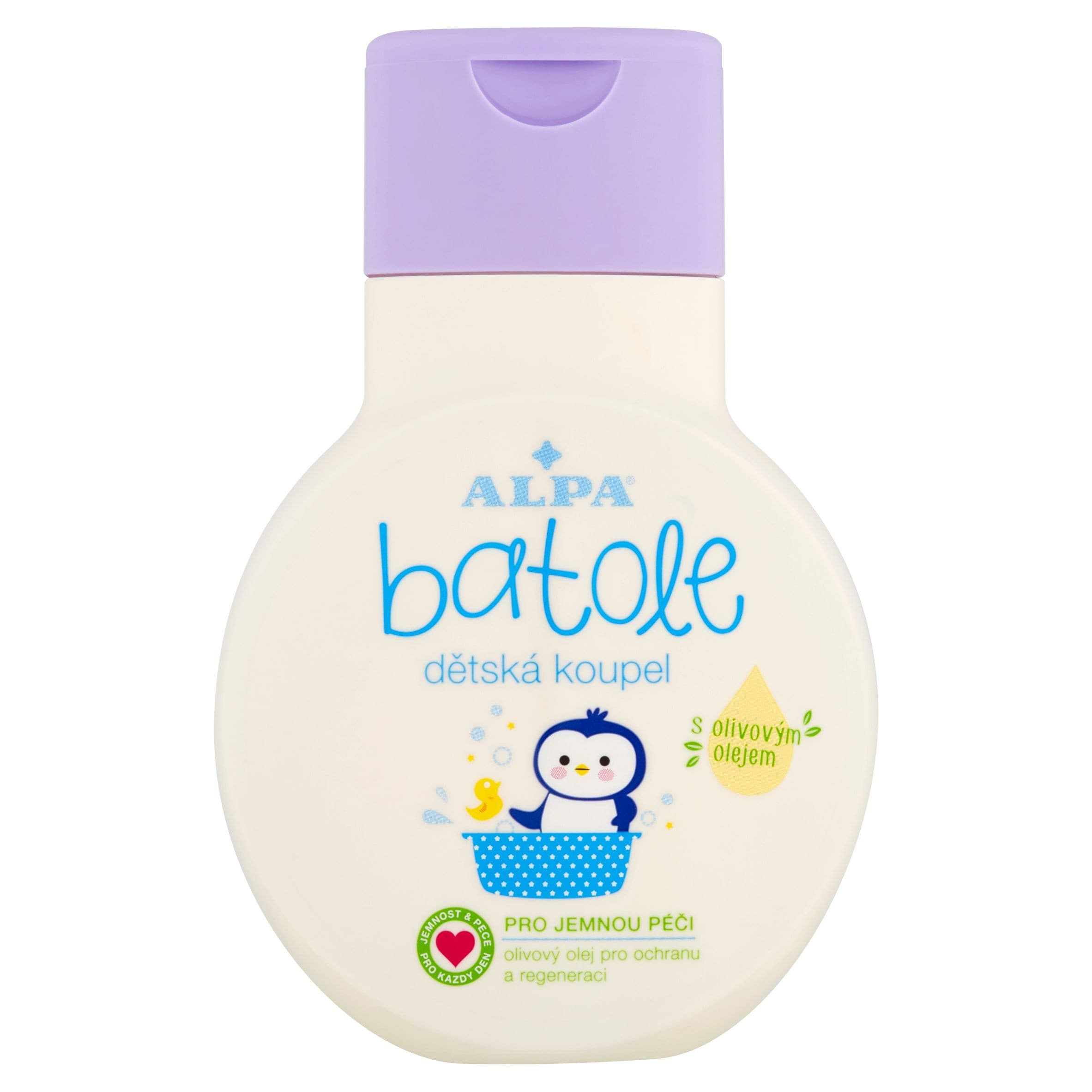 Batole Dětská koupel s olivovým olejem 200 ml
