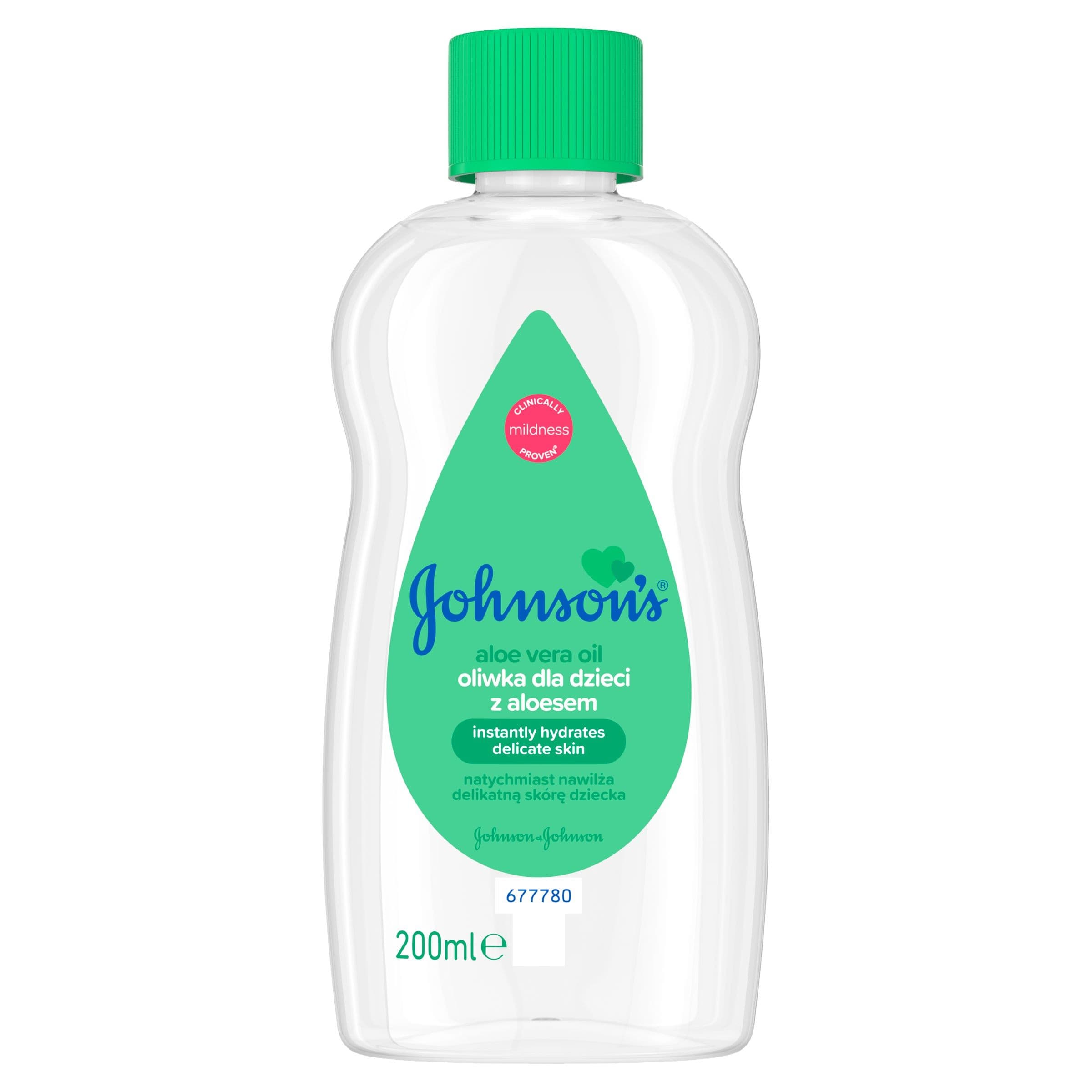 JOHNSON´S® Dětský olej s aloe vera 200 ml