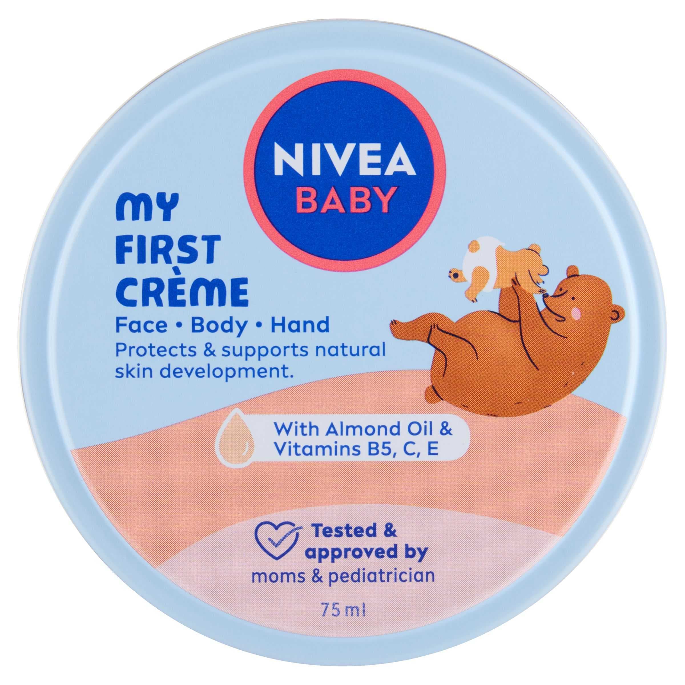 Nivea Baby Krém na tělo a obličej 75 ml