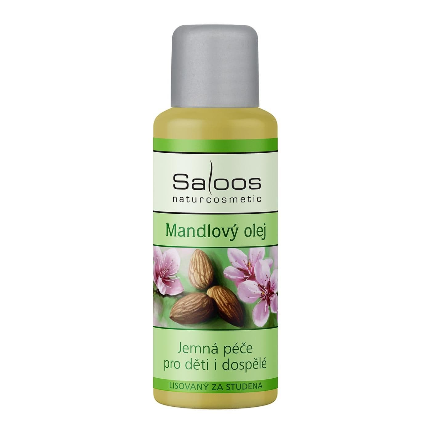 Saloos Mandlový olej lisovaný za studena 50 ml