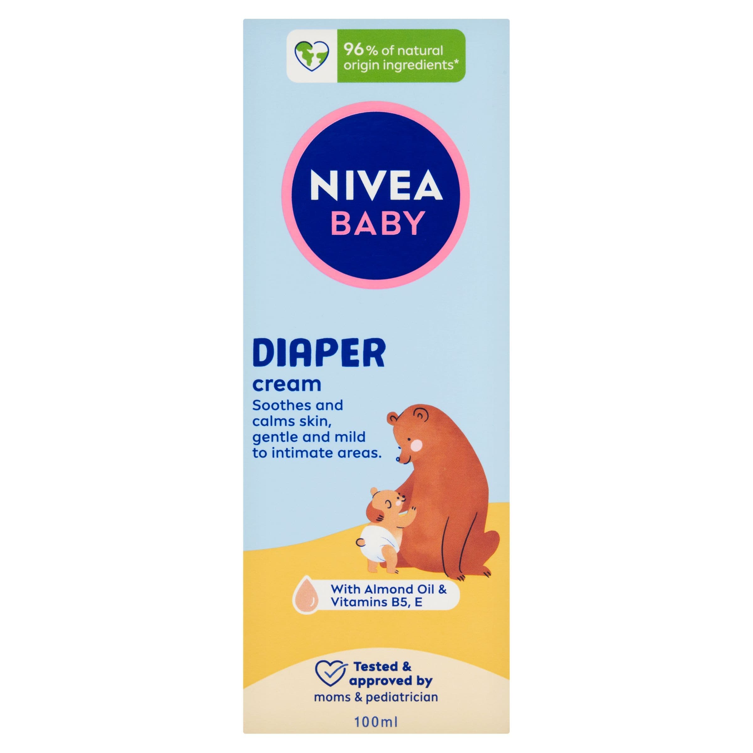 Nivea Baby Krém na tvář, tělo a zadeček 100 ml