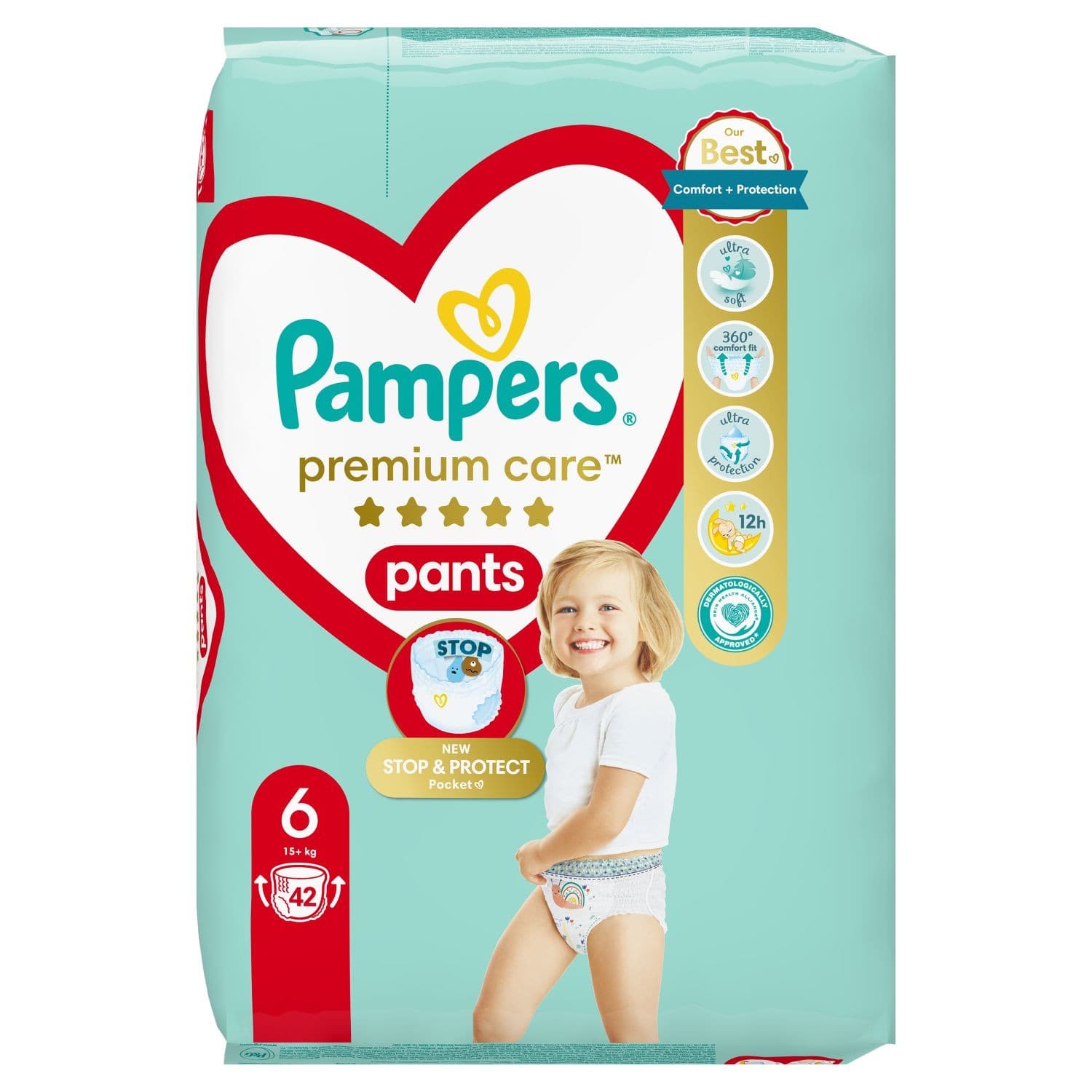 Pampers Premium Pants vel.6 42ks