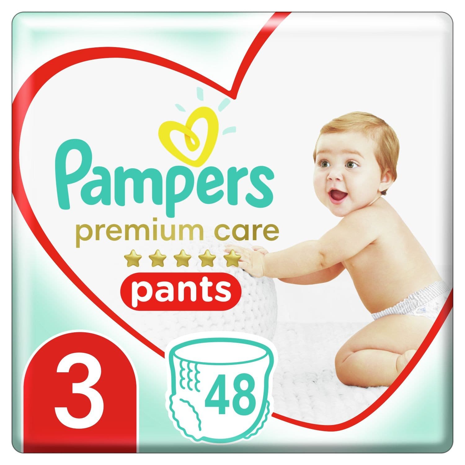 Pampers Premium Care Pants vel. 3 48ks
