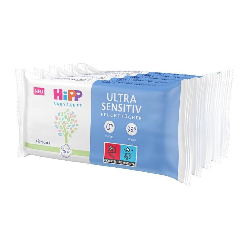 HiPP Babysanft Čistící vlhčené ubrousky 5x48ks