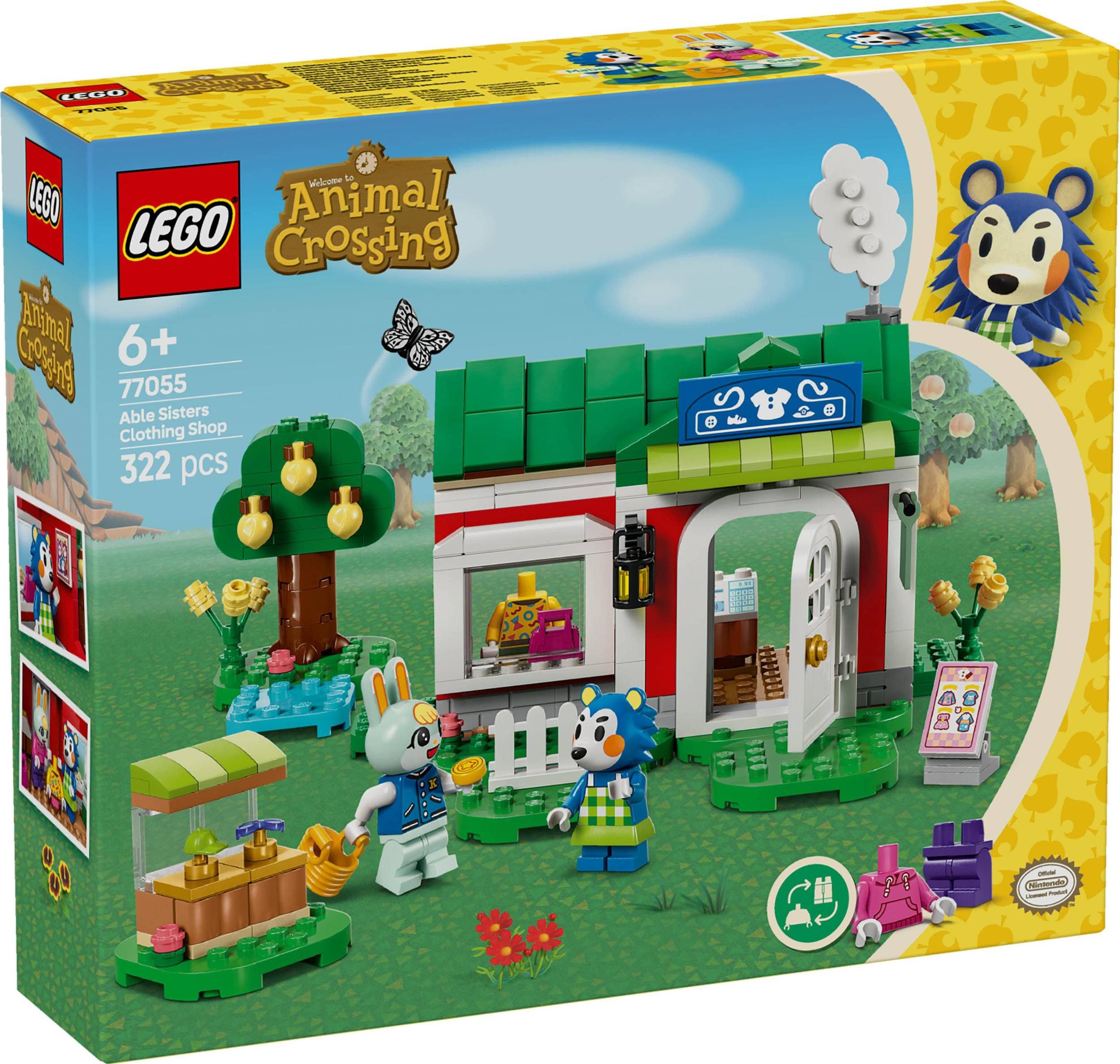 LEGO® Animal Crossing 77055 Obchod s oblečením Able Sisters