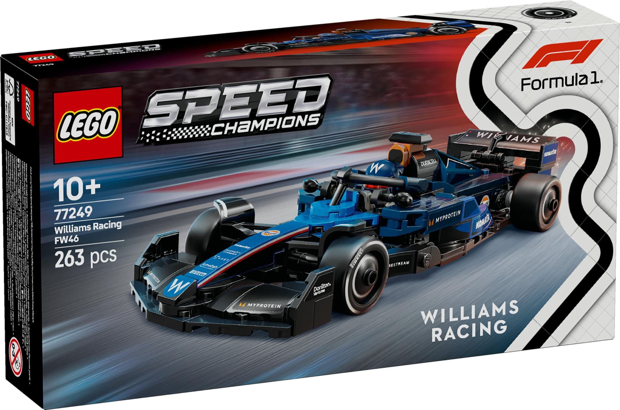 LEGO® Speed Champions 77249 Závodní auto Williams Racing FW46 F1