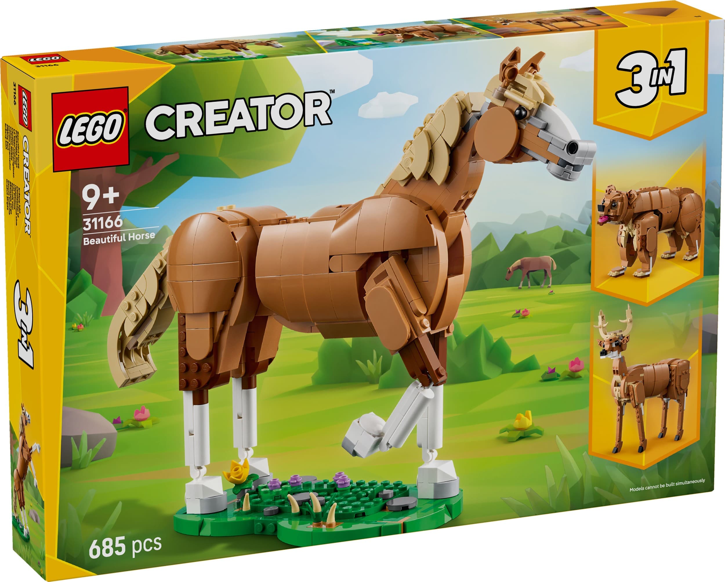 LEGO® Creator 3 v 1 31166 Krásný kůň