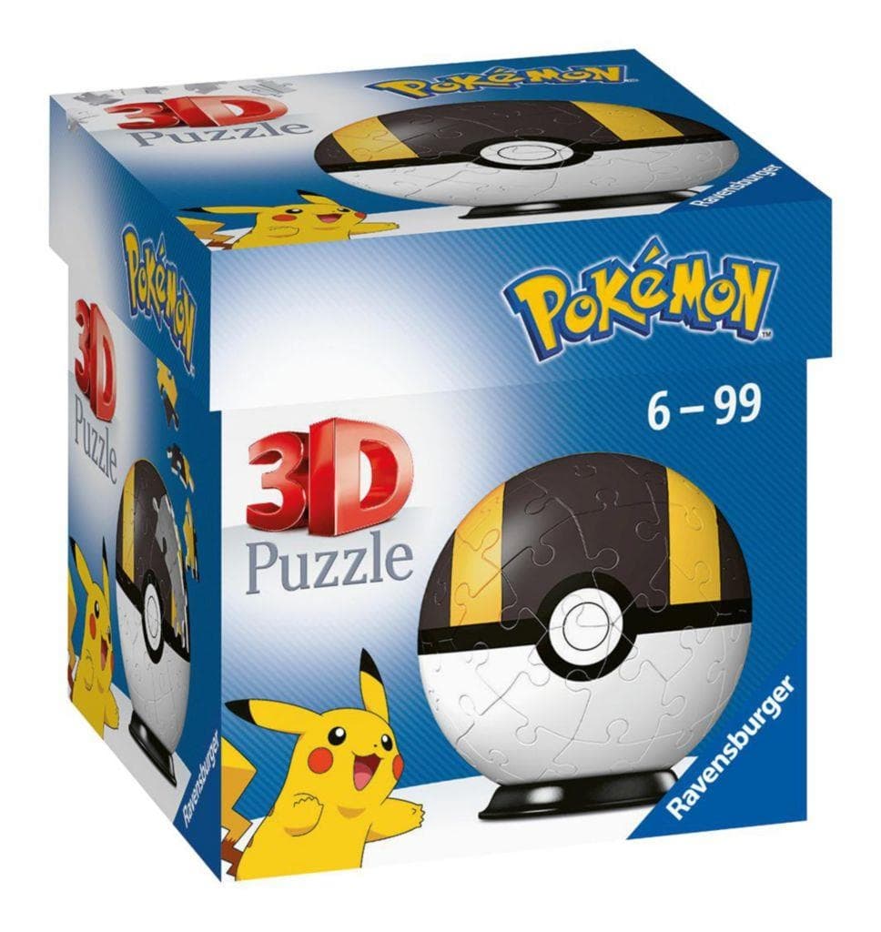 Ravensburger 3D Puzzle 112661 Puzzle-Ball Pokémon 54 dílků