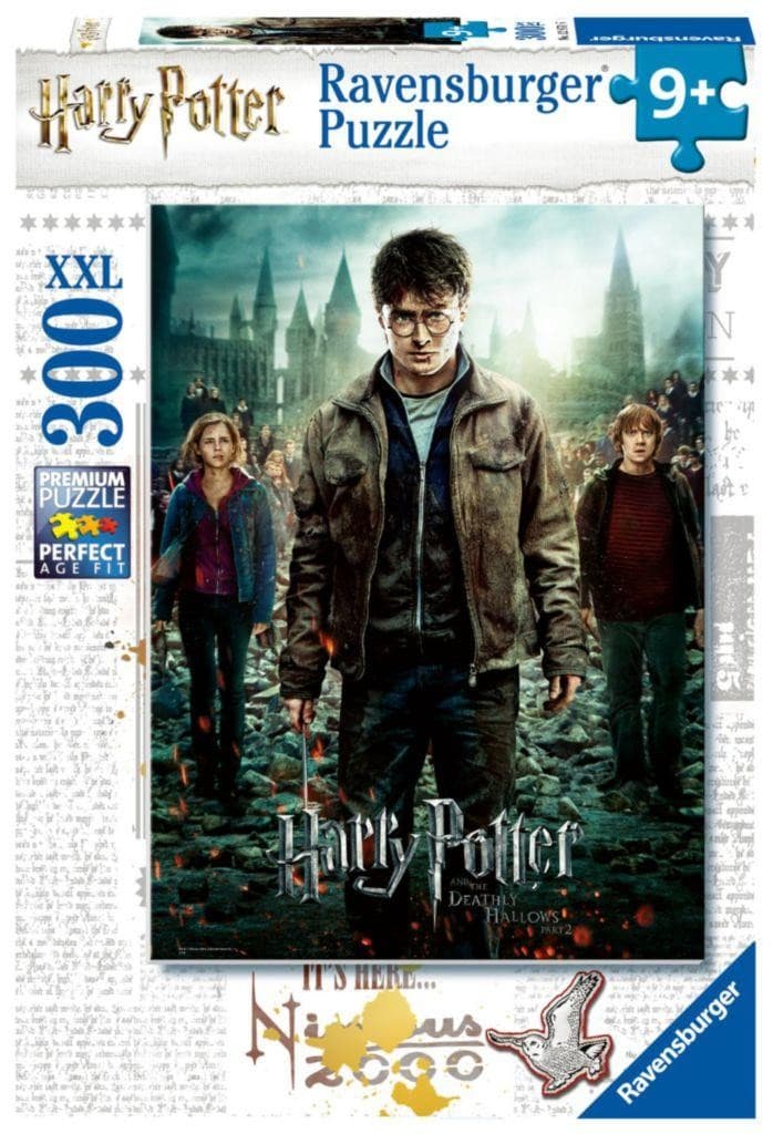 Ravensburger puzzle 128716 Harry Potter spolu v boji 300 dílků