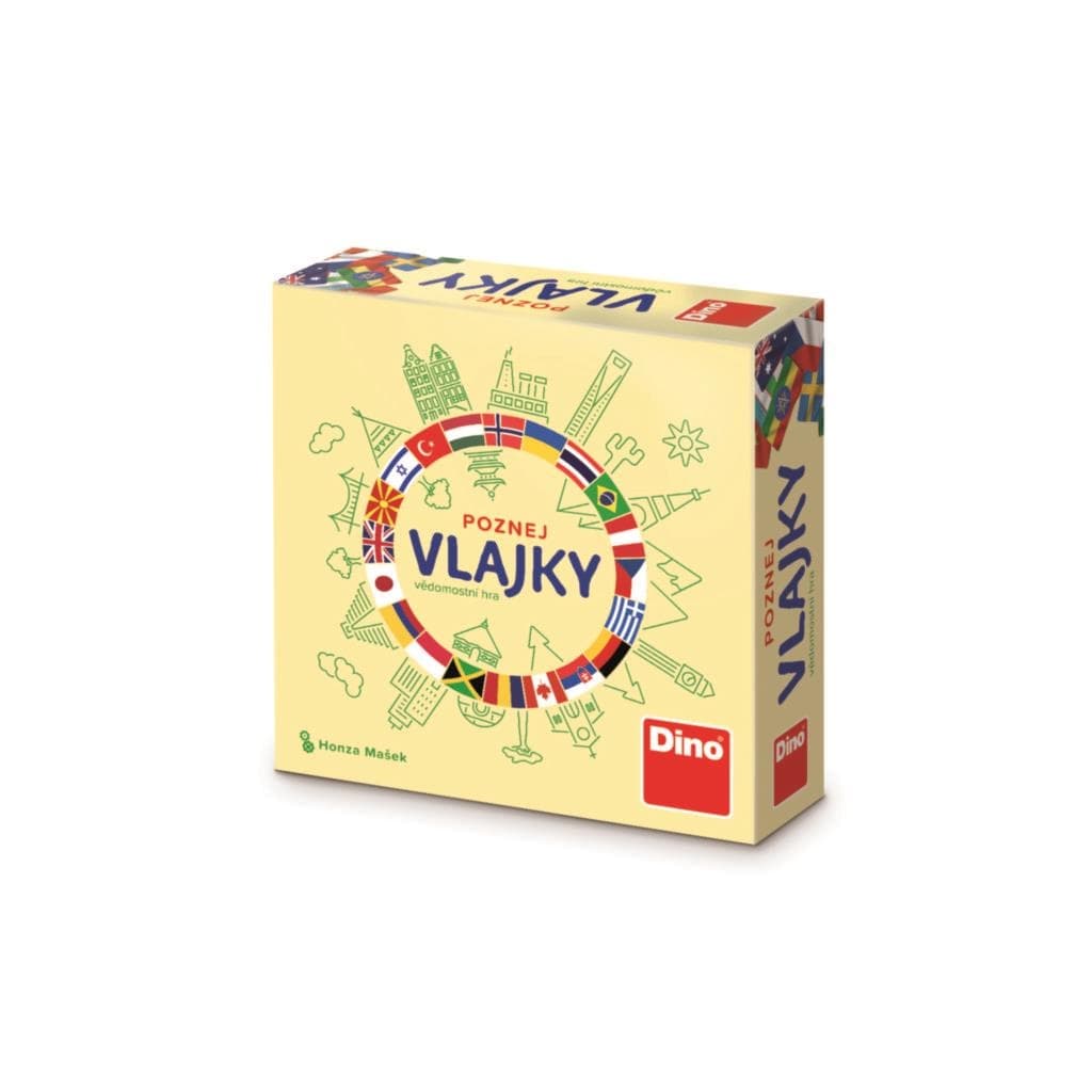 Dino Poznej vlajky, cestovní hra