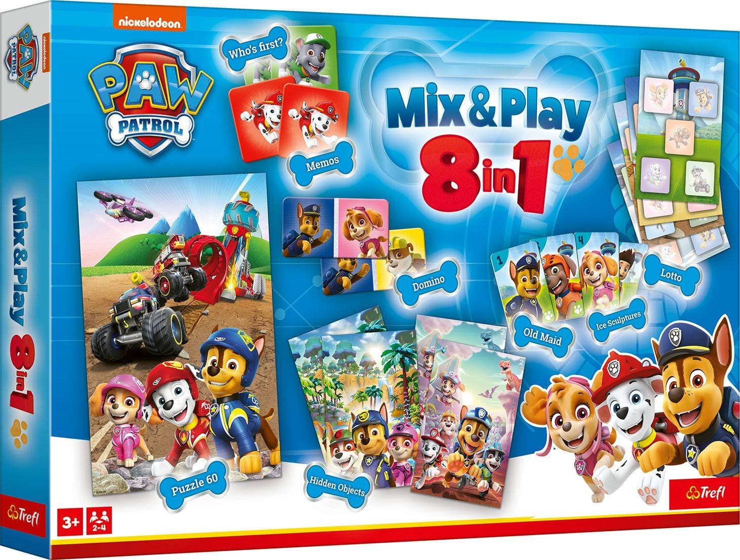 Trefl Hra Mix & Play 8v1 Paw Patrol