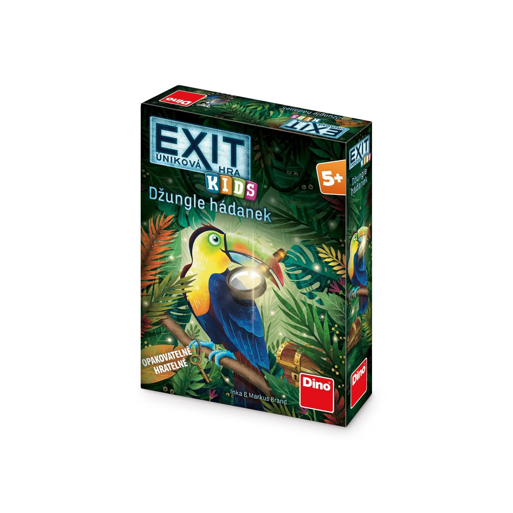 Dino Exit Džungle hádanek, úniková hra