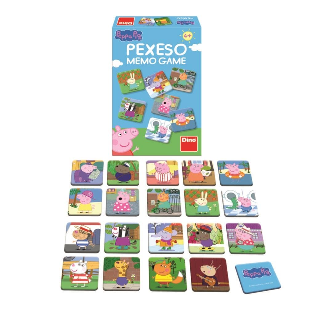 Dino Peppa Pig pexeso