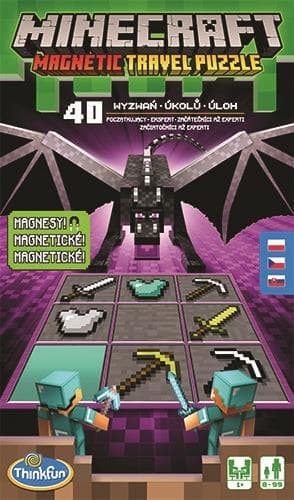 ThinkFun 764327 Minecraf Magnetická cestovní hra
