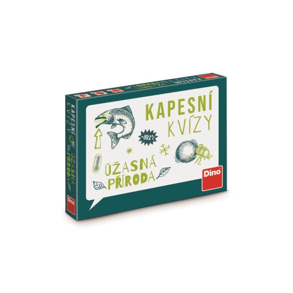 Dino Úžasná příroda, kapesní kvízy