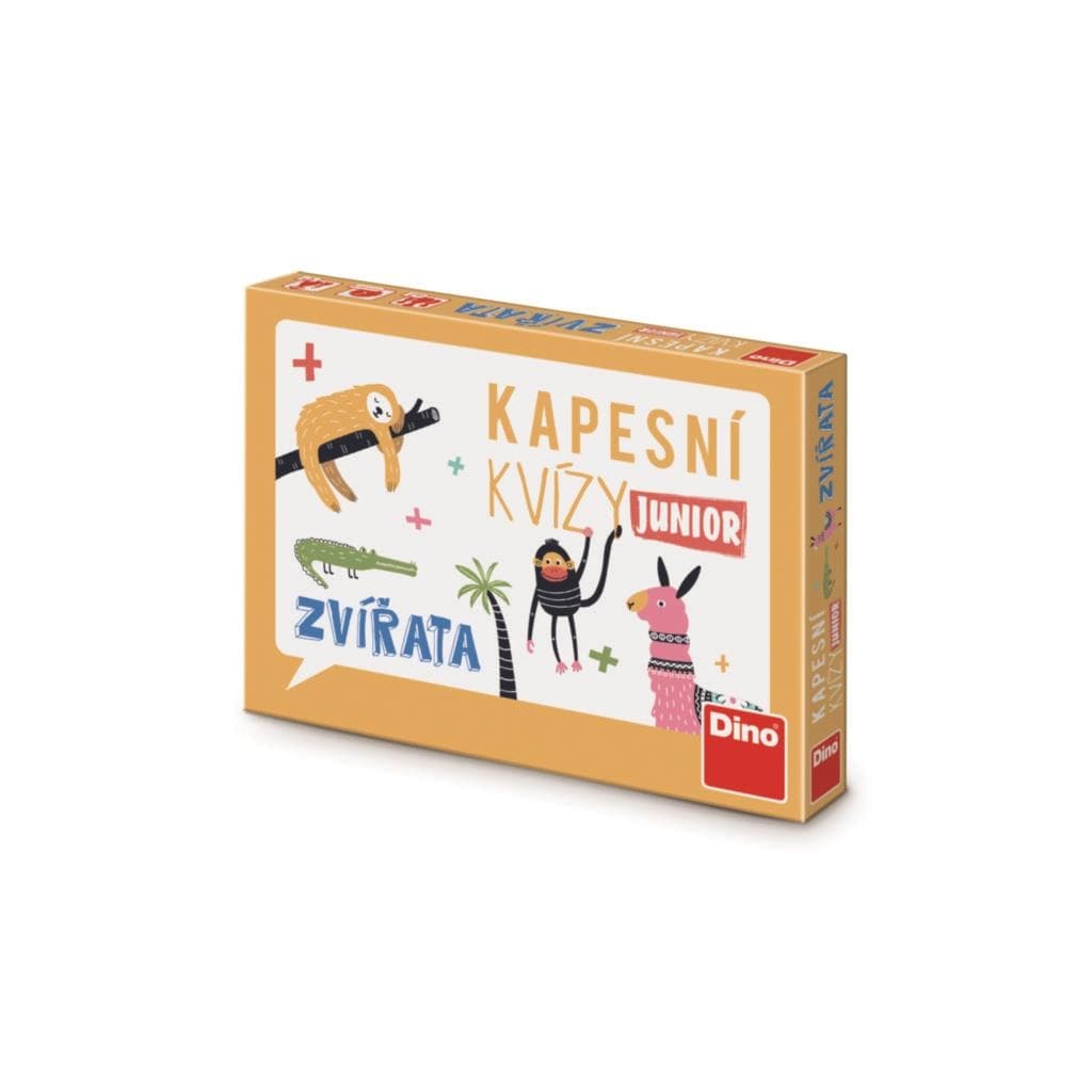 Dino Kapesní kvízy Junior Zvířata