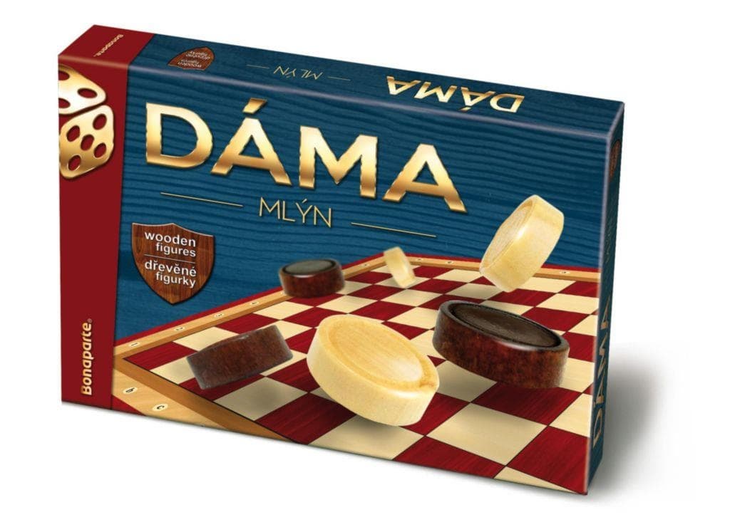 Dáma + Mlýn společenká hra