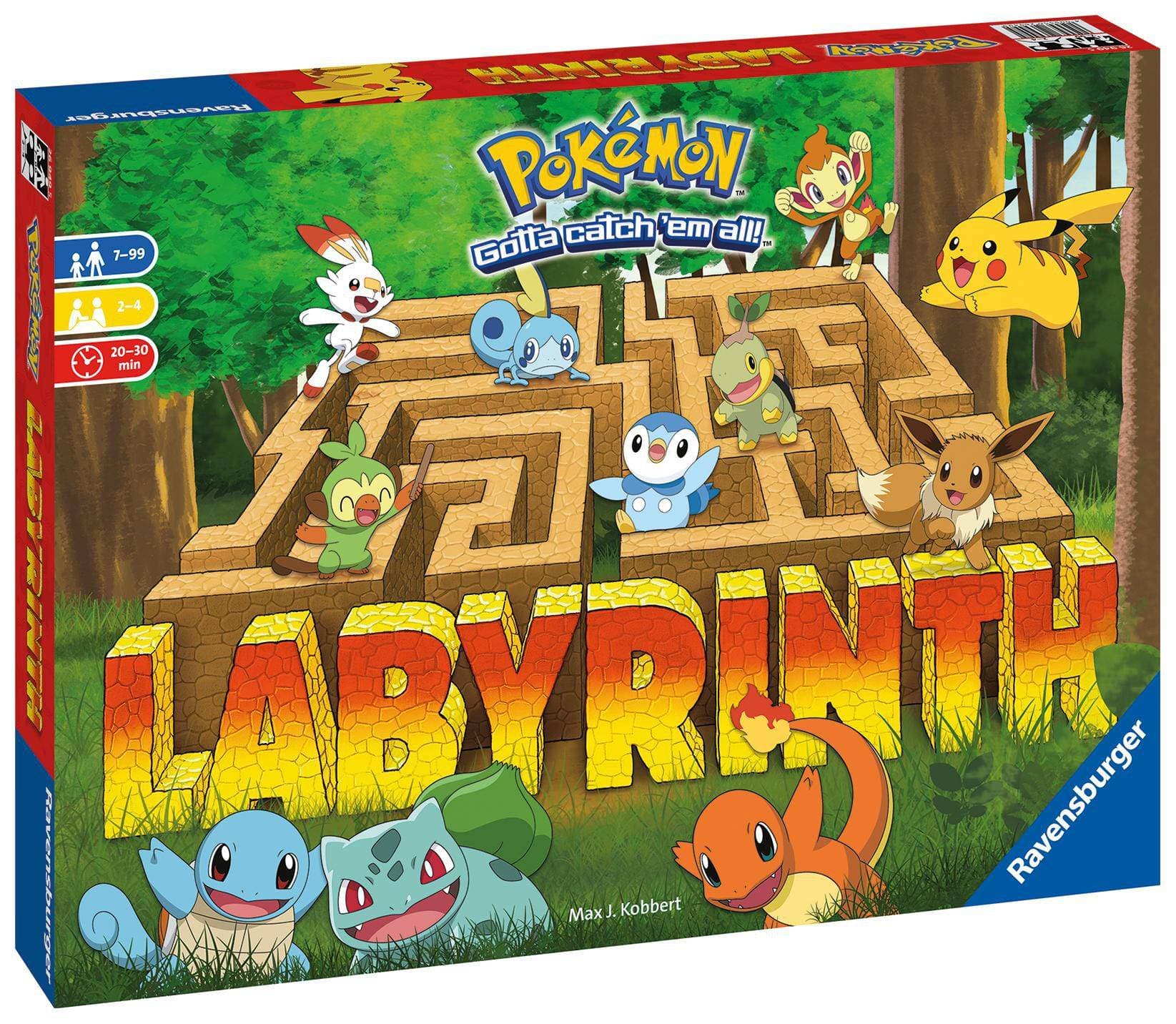Ravensburger hry 270361 Labyrinth Pokémon