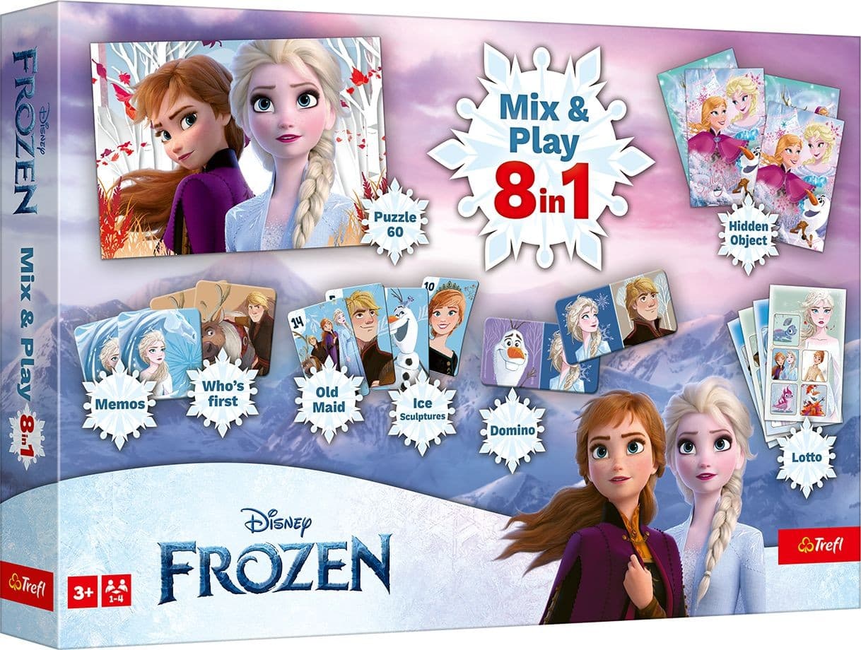 Trefl Hra Mix & Play 8v1 Frozen