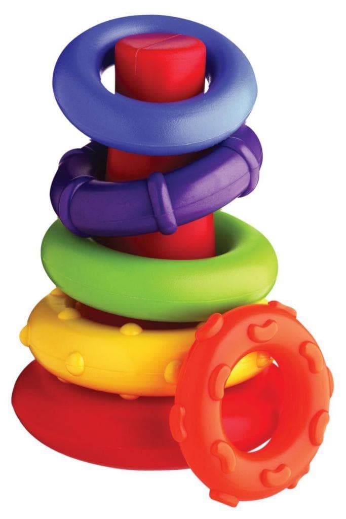 Playgro Plastové navlékací kroužky