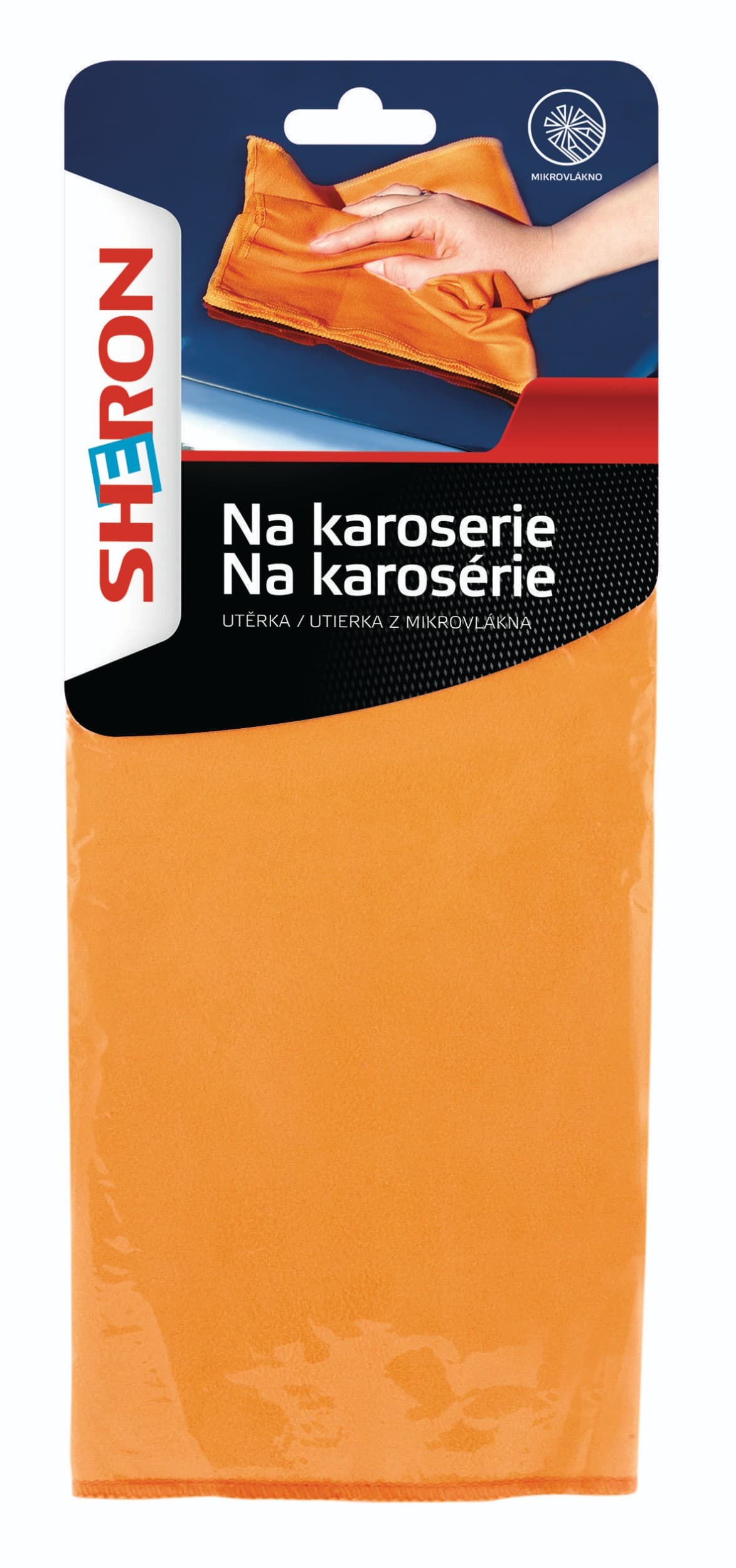 Utěrka z mikrovlákna Sheron na karosérii 1 ks