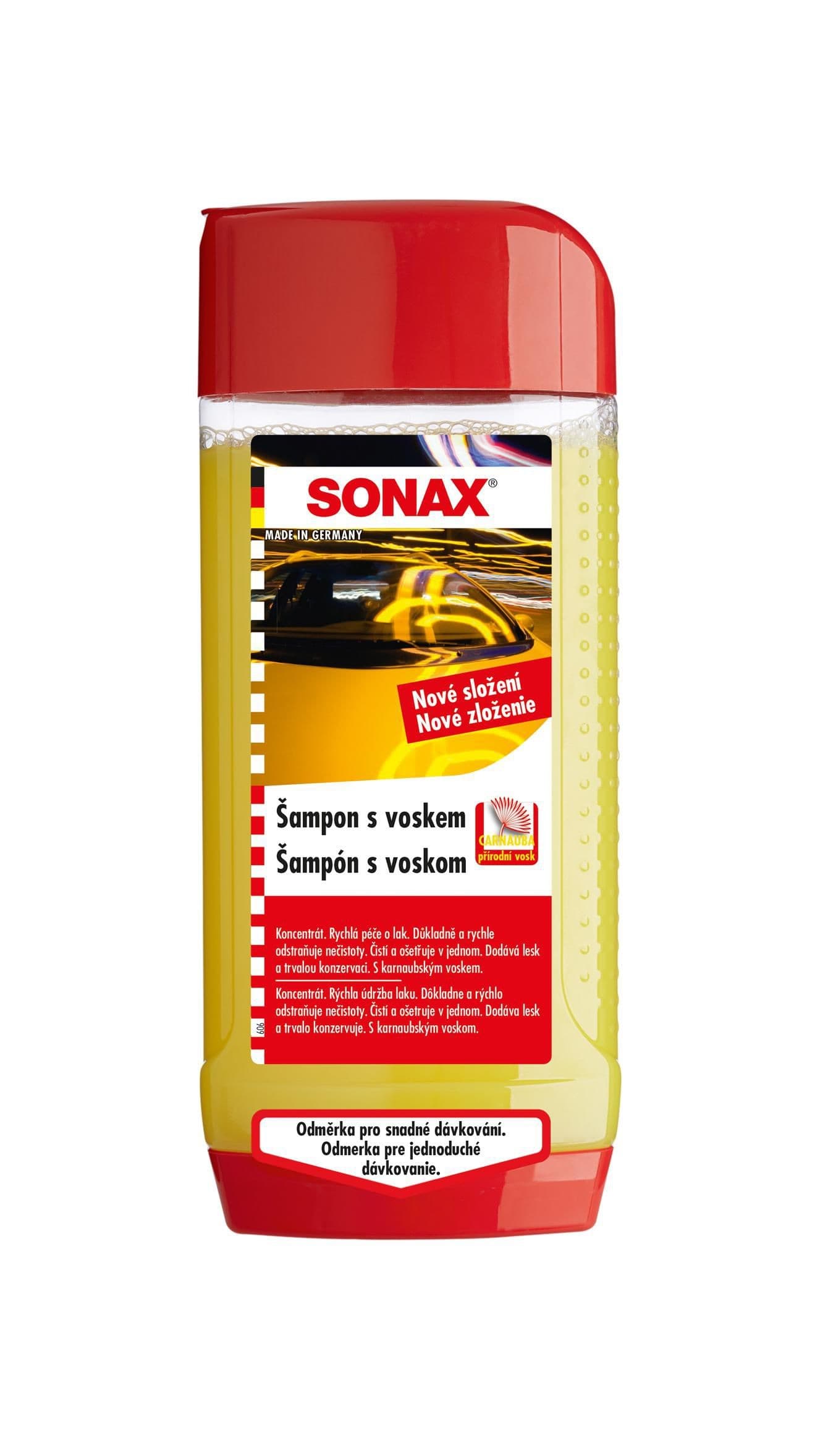 Sonax šampon s voskovým koncentrátem 500 ml