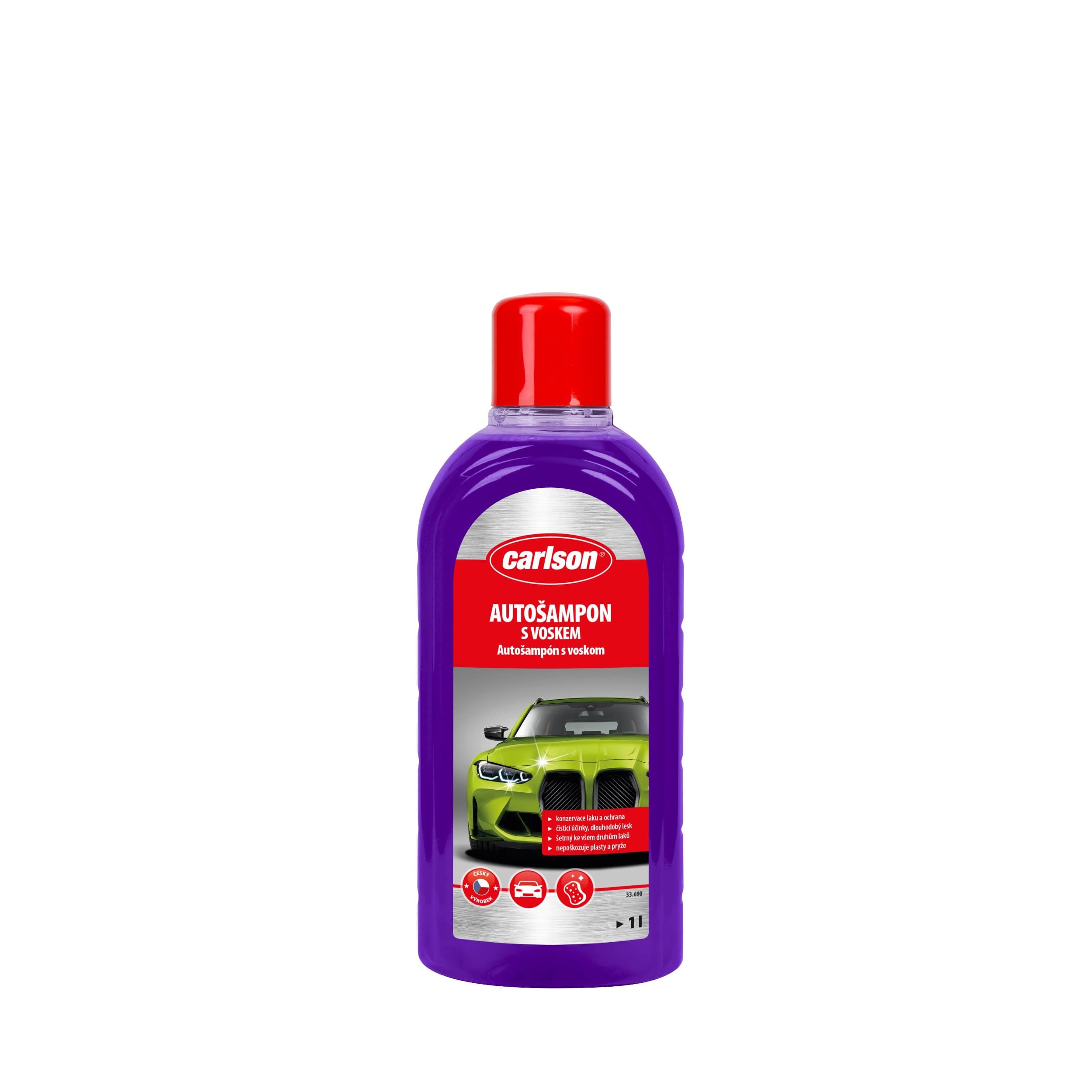 AUTOŠAMPON CARLSON S VOSKEM 1L