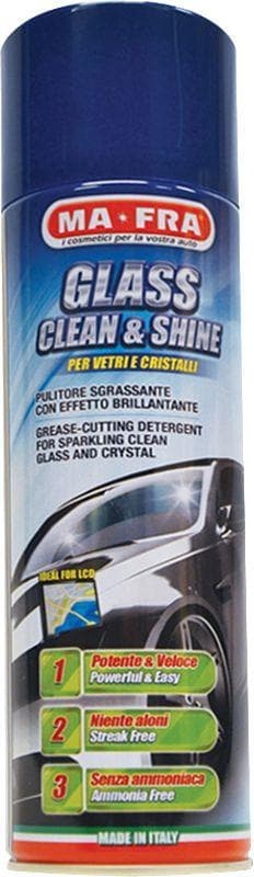 Glass Clean and shine 500 ml aktivní pěna na čištění oken