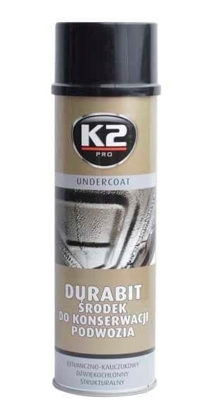 K2 Undercoat 500 ml ochranný asfaltový nástřik na podvozek