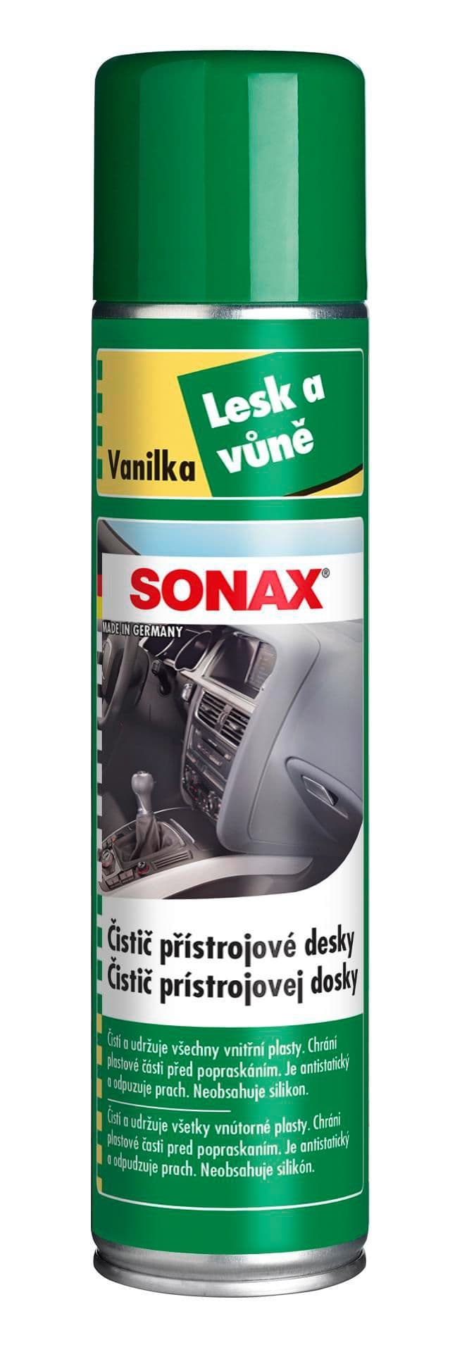 SONAX Cockpit spray 400 ml vanilka