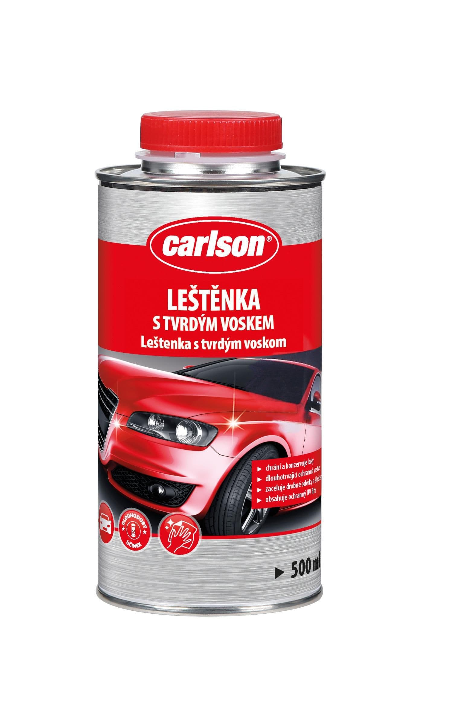 LEŠTĚNKA S TVRDÝM VOSKEM CARLSON 500ML