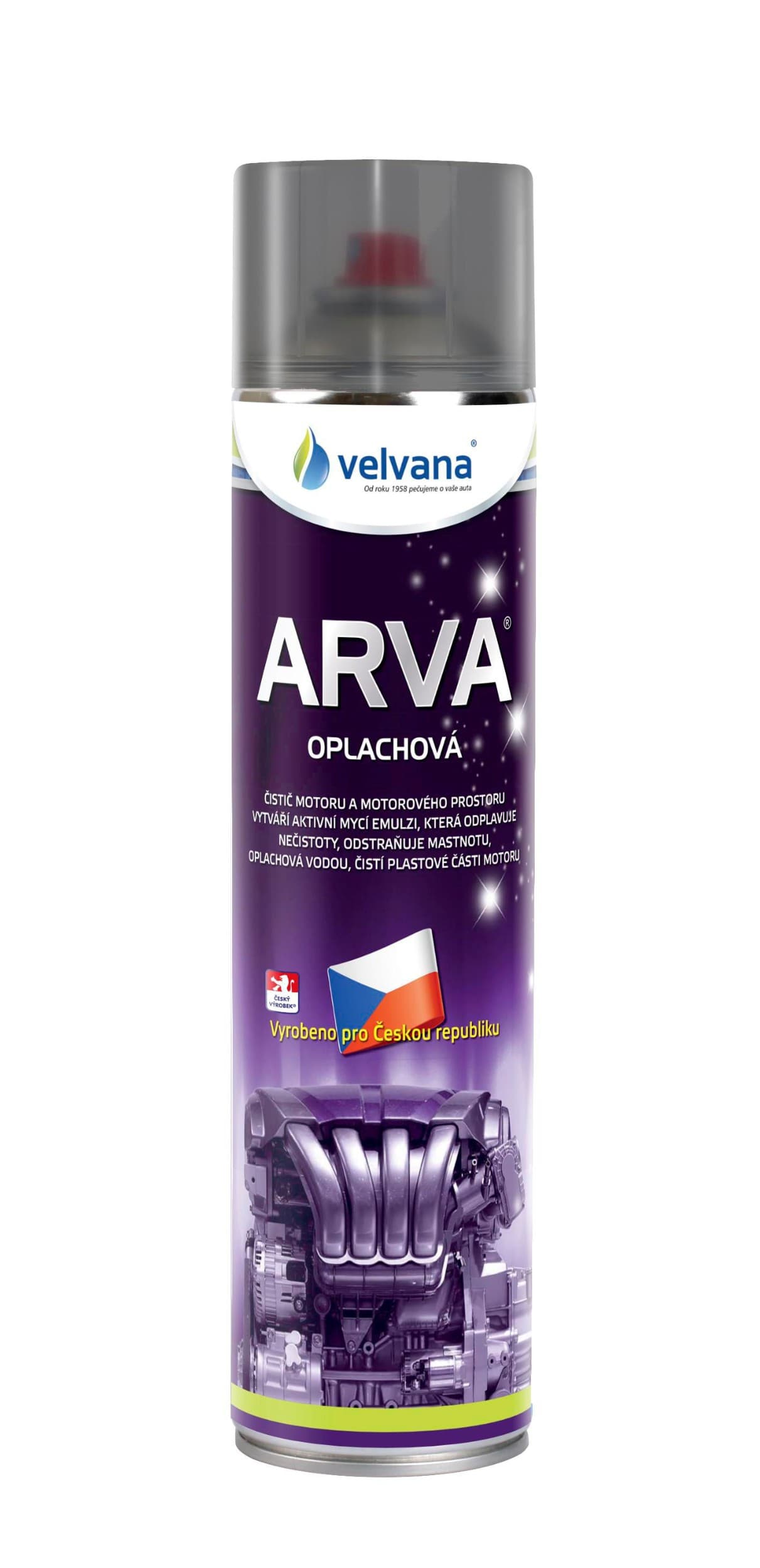 Arva oplachová 600ml aerosol cz