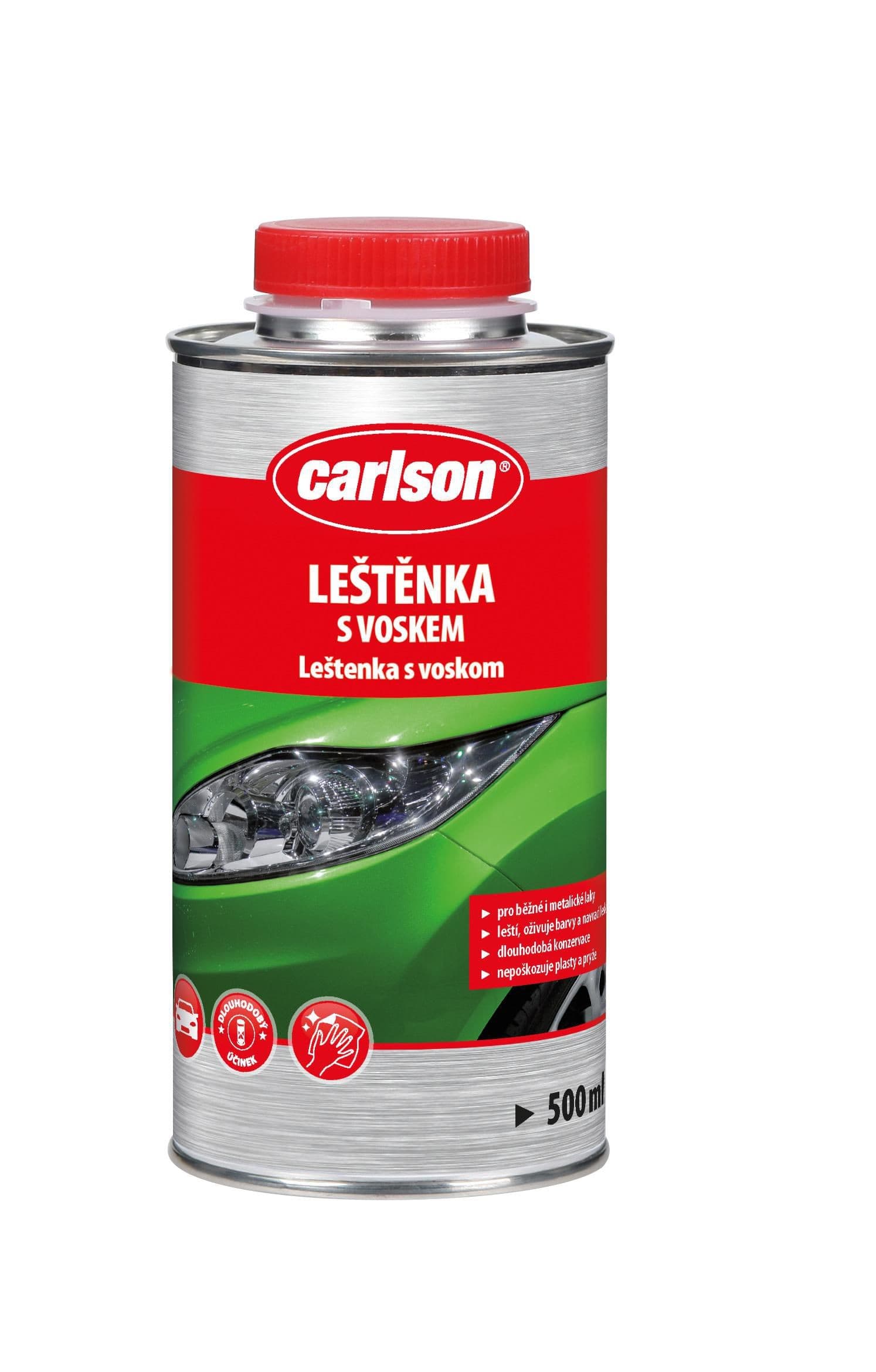 AUTOLEŠTĚNKA S VOSKEM CARLSON 500ML
