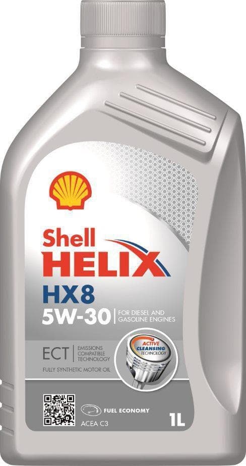 Motorový olej Shell Helix HX8 ECT 5W-30 1 l