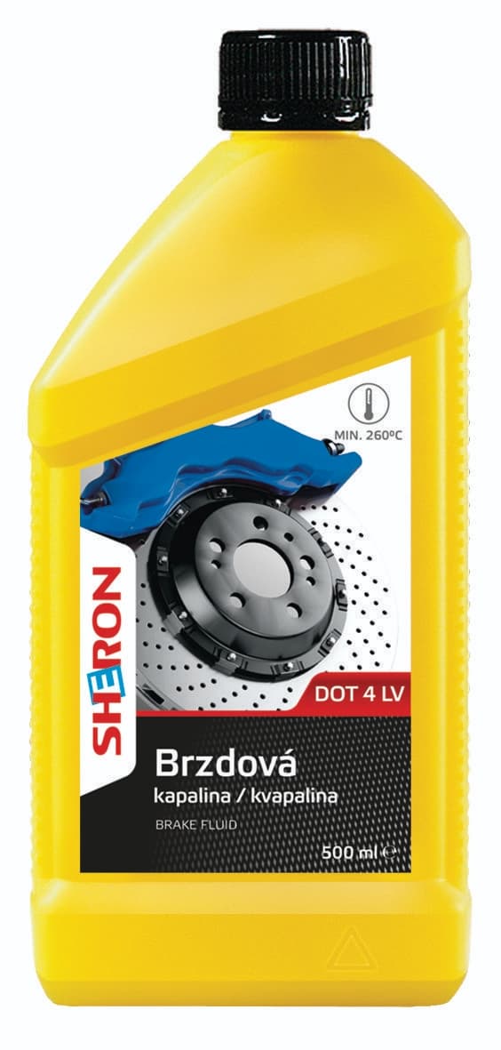 Sheron Brzdová kapalina DOT 4 LV 500 ml