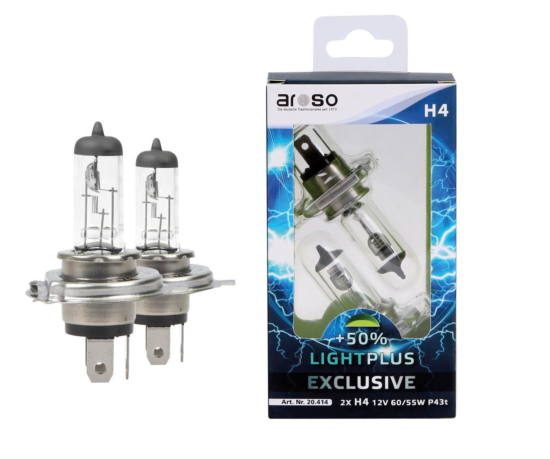 AUTOŽÁROVKA H4 12V  60/55W +50%