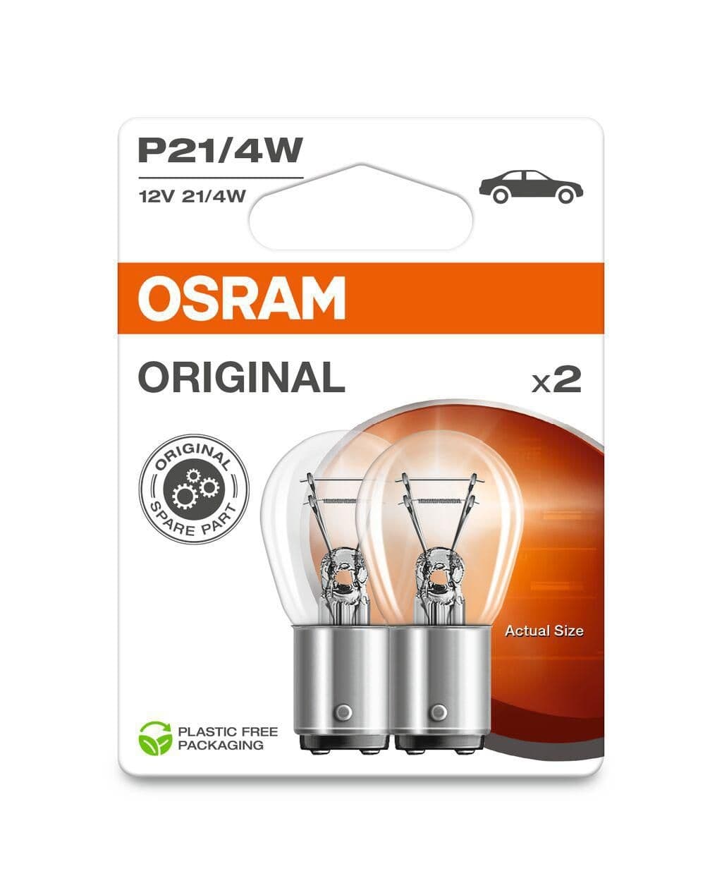 Autožárovka OSRAM pomocná P21/4W 12V 7225-02B NEW