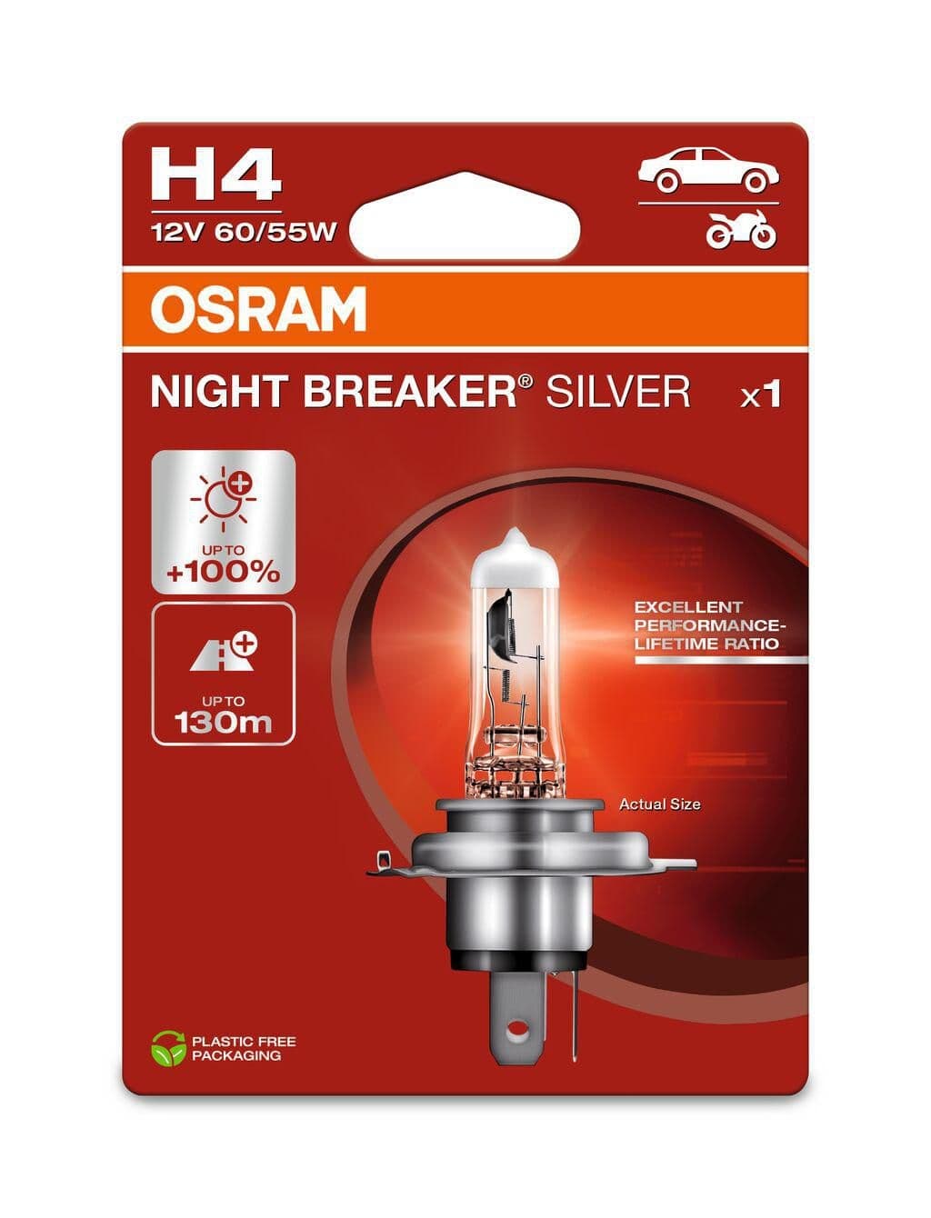 Autožárovka OSRAM NB Silver NG H4 12V