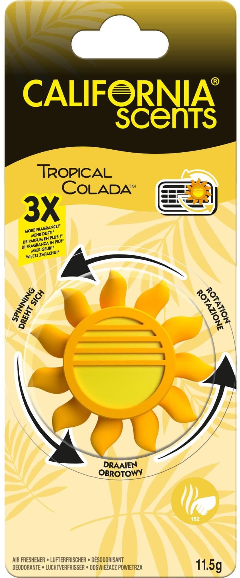 California Scents Spinner Tropical Colada