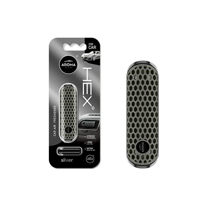 Aroma Car Hex Silver 1 ks