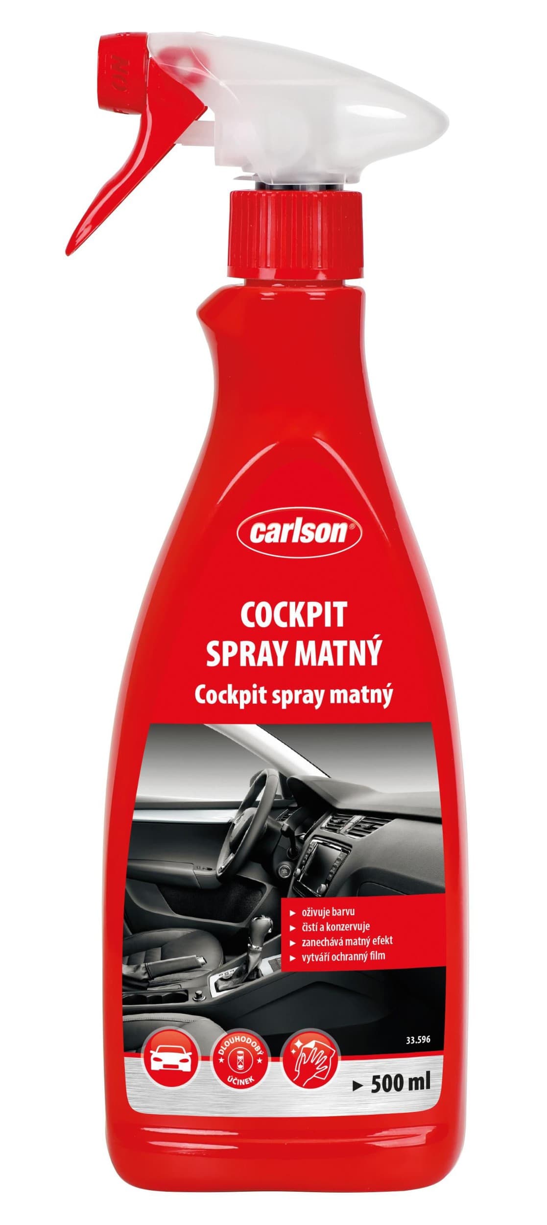 ČISTIČ PALUBNÍ DESKY CARLSON MATNÝ 500ML