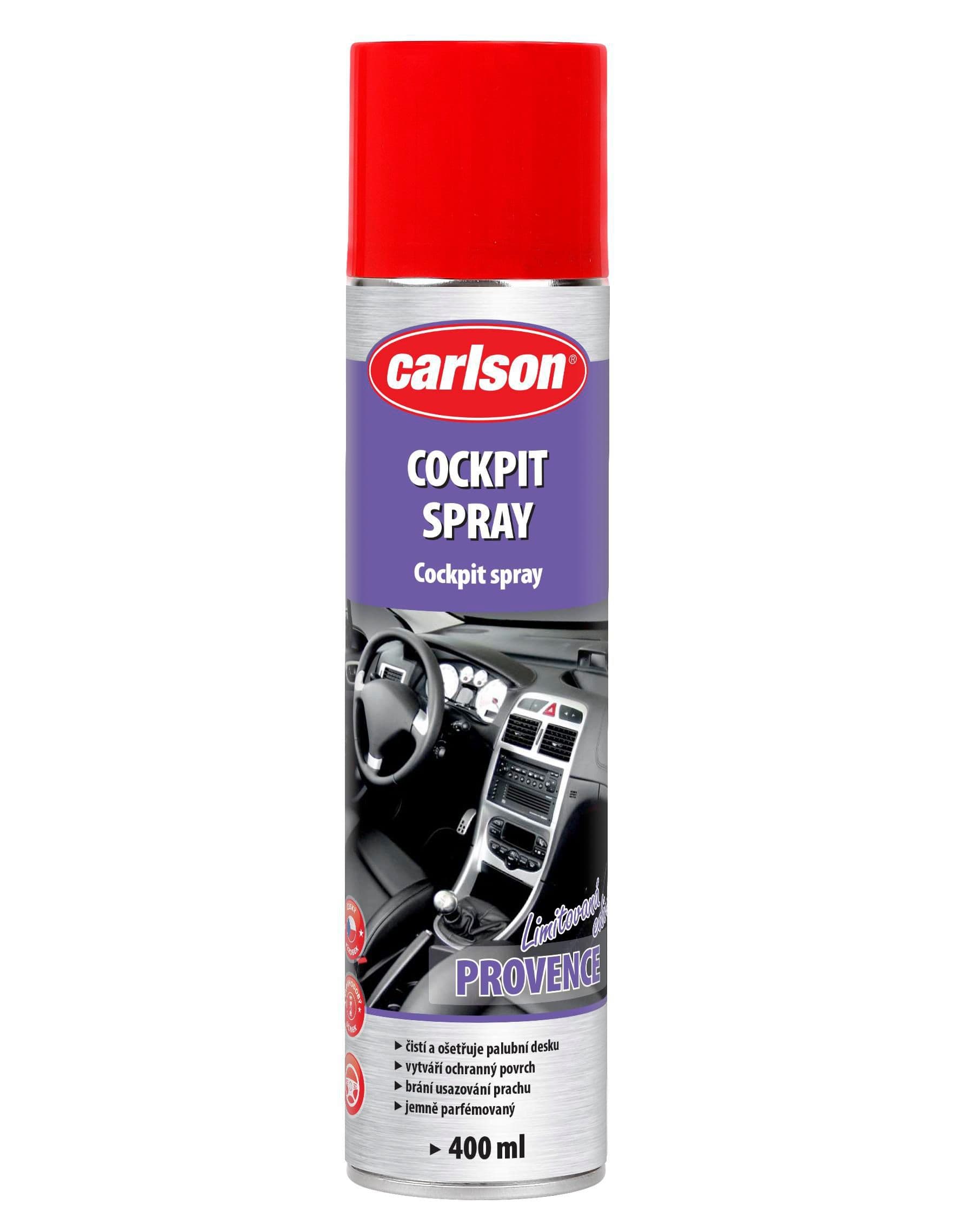 Carlson čistič palubní desky - Provence 400ml - aerosol